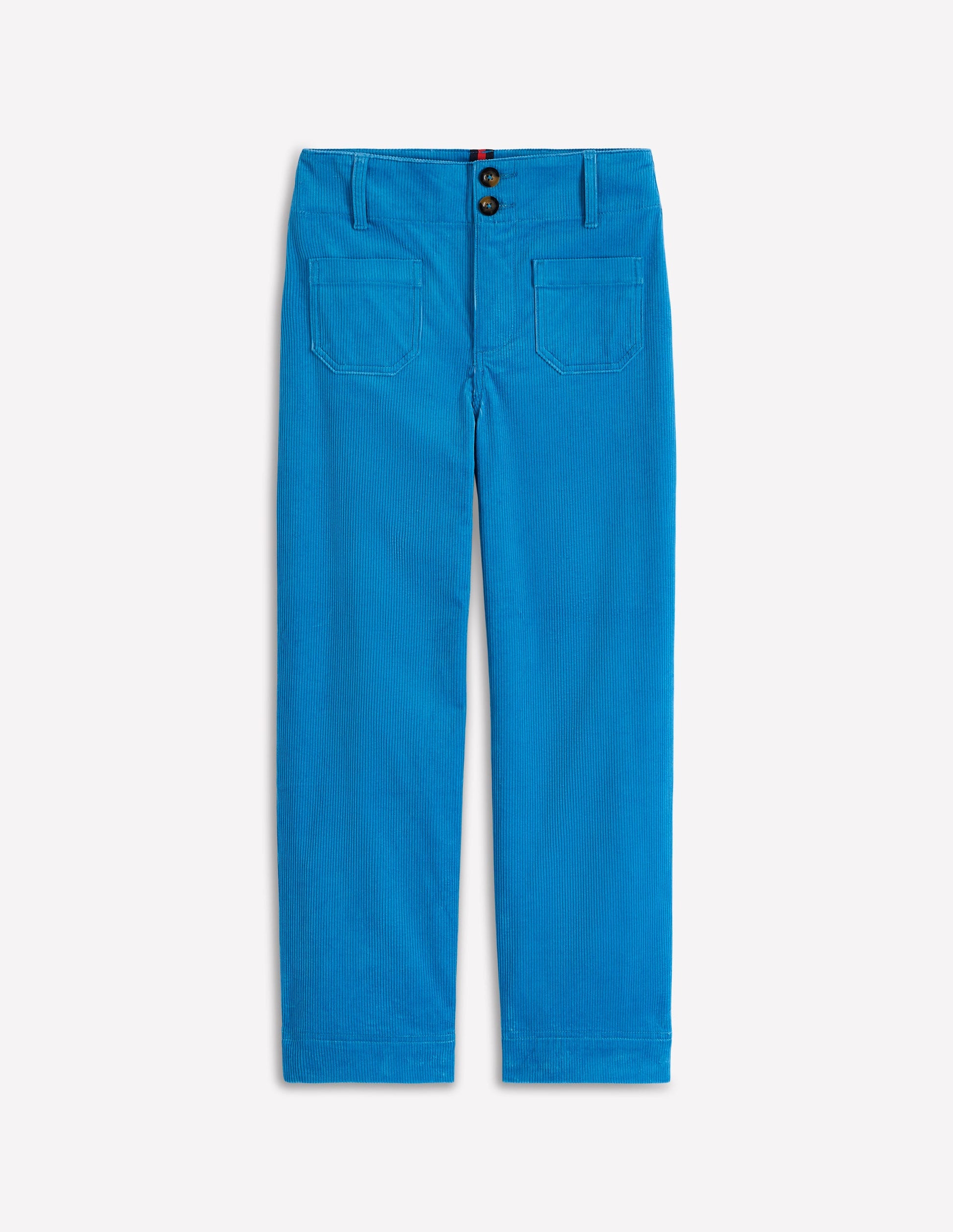 Primrose Cord Trousers-Bright Blue-7