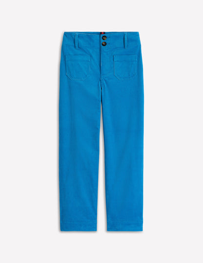 Primrose Cord Trousers-Bright Blue-7