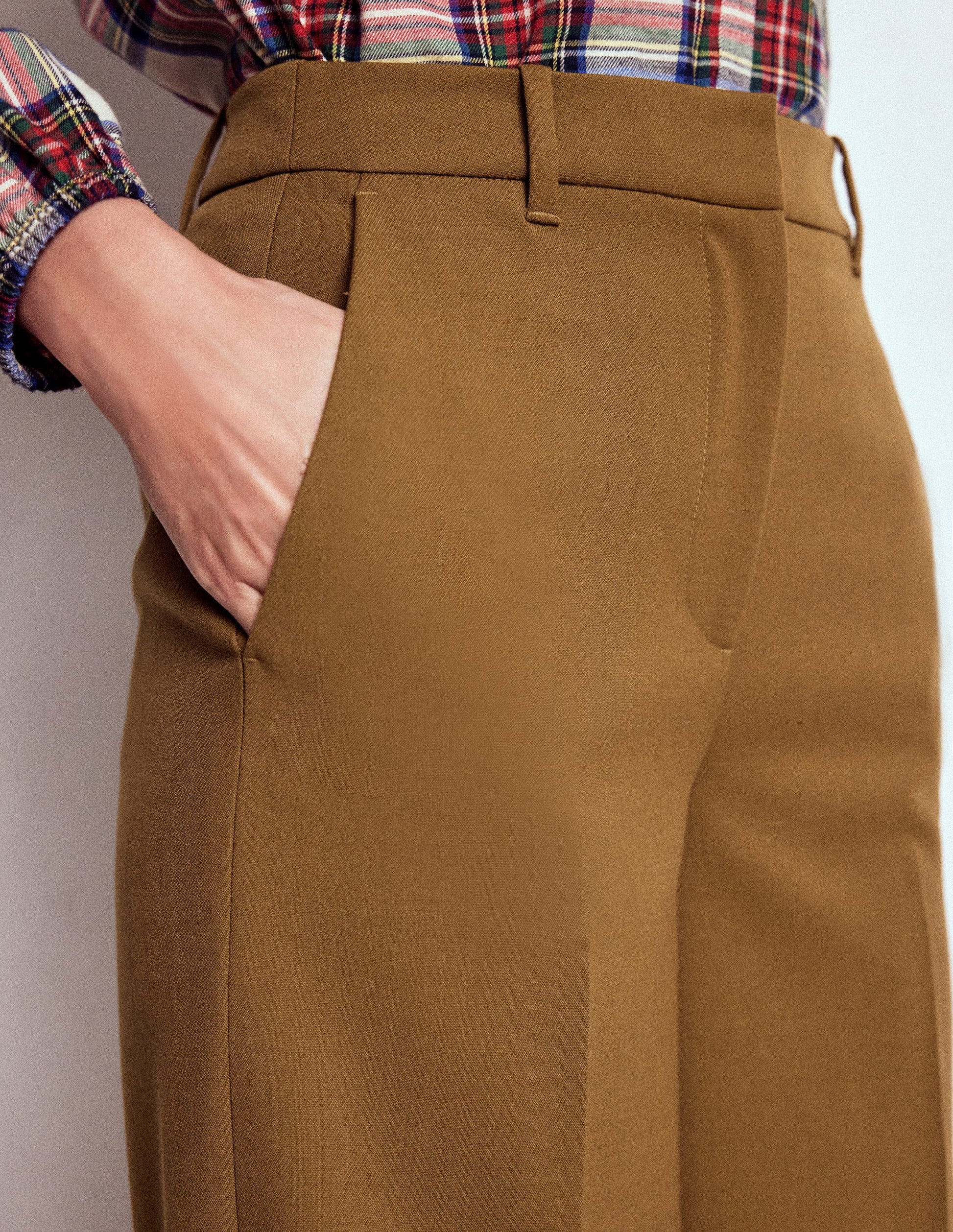 Belgravia Tailored Trousers-Tobacco-2