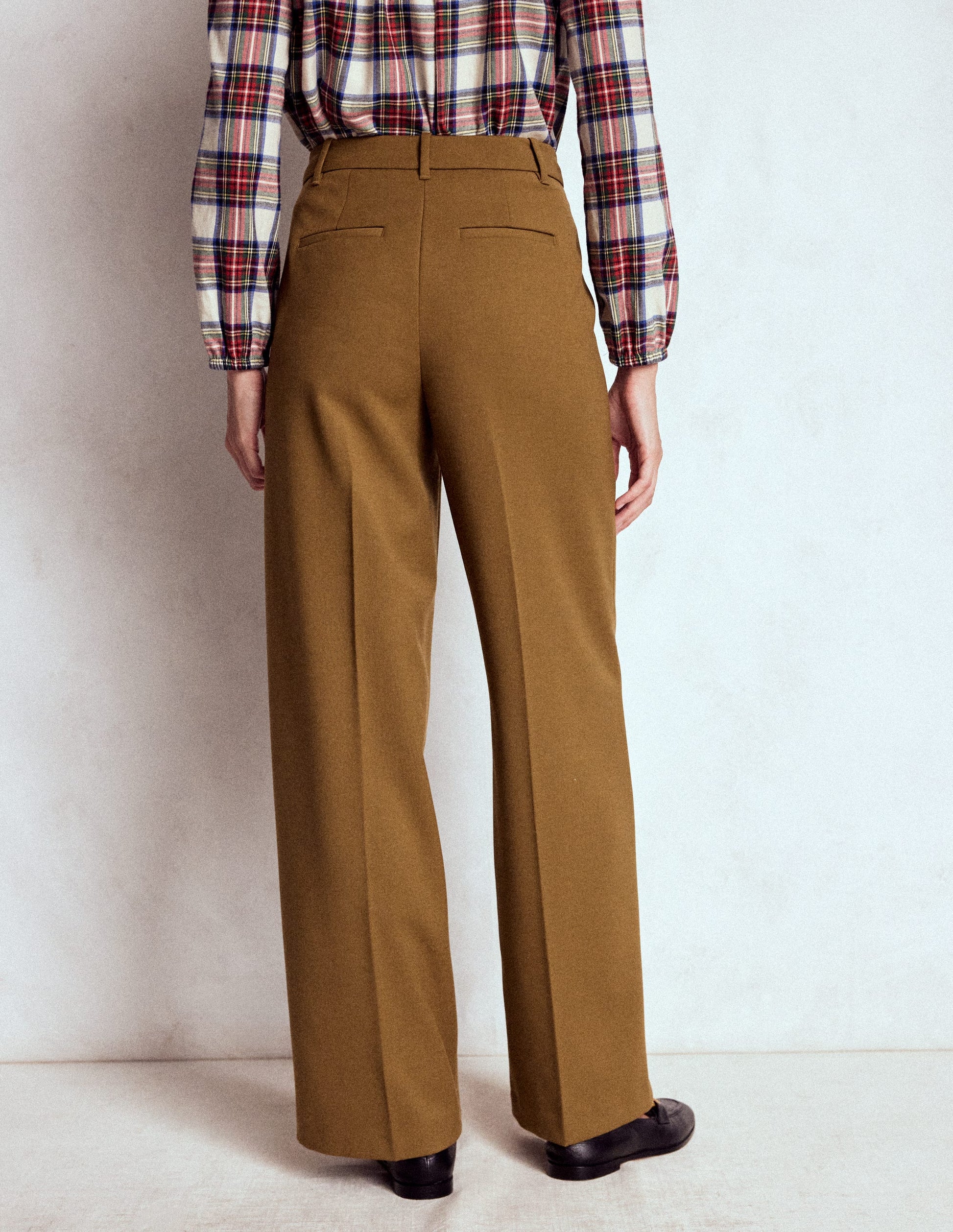 Belgravia Tailored Trousers-Tobacco-3