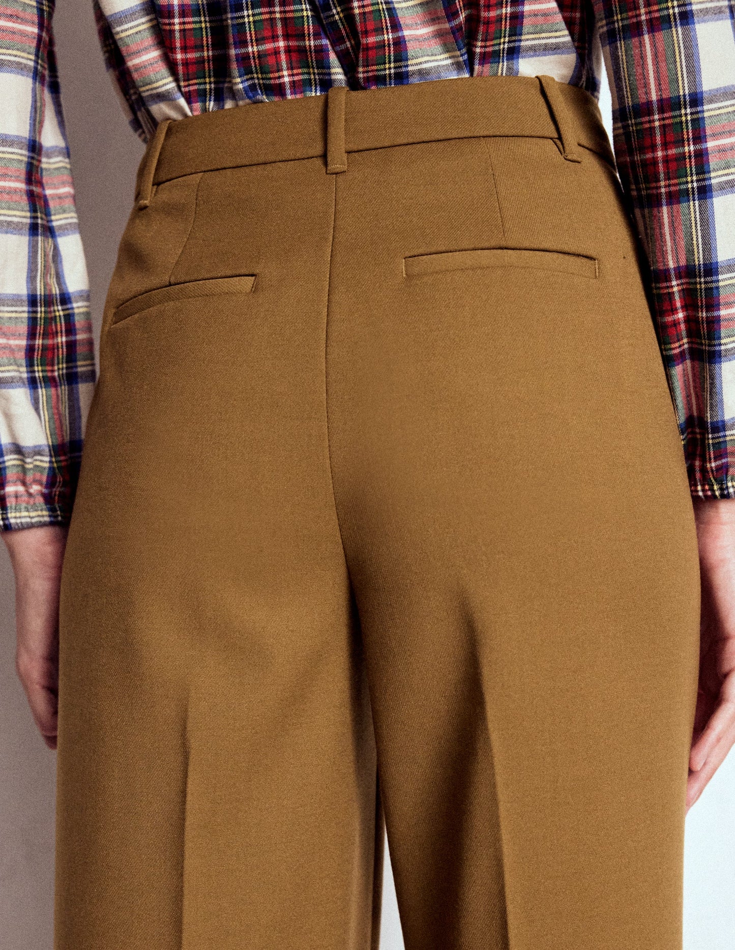 Belgravia Tailored Trousers-Tobacco