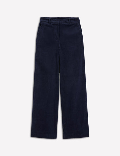 Belgravia Cord Trousers-Navy-6