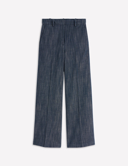 Belgravia Twill Trousers-Navy Indigo-9