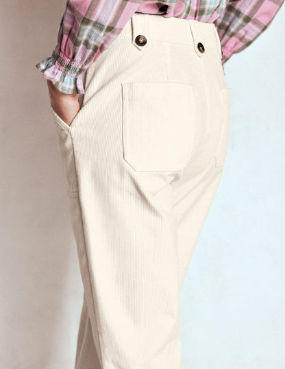 Pimlico Cord Trousers-Ivory-2