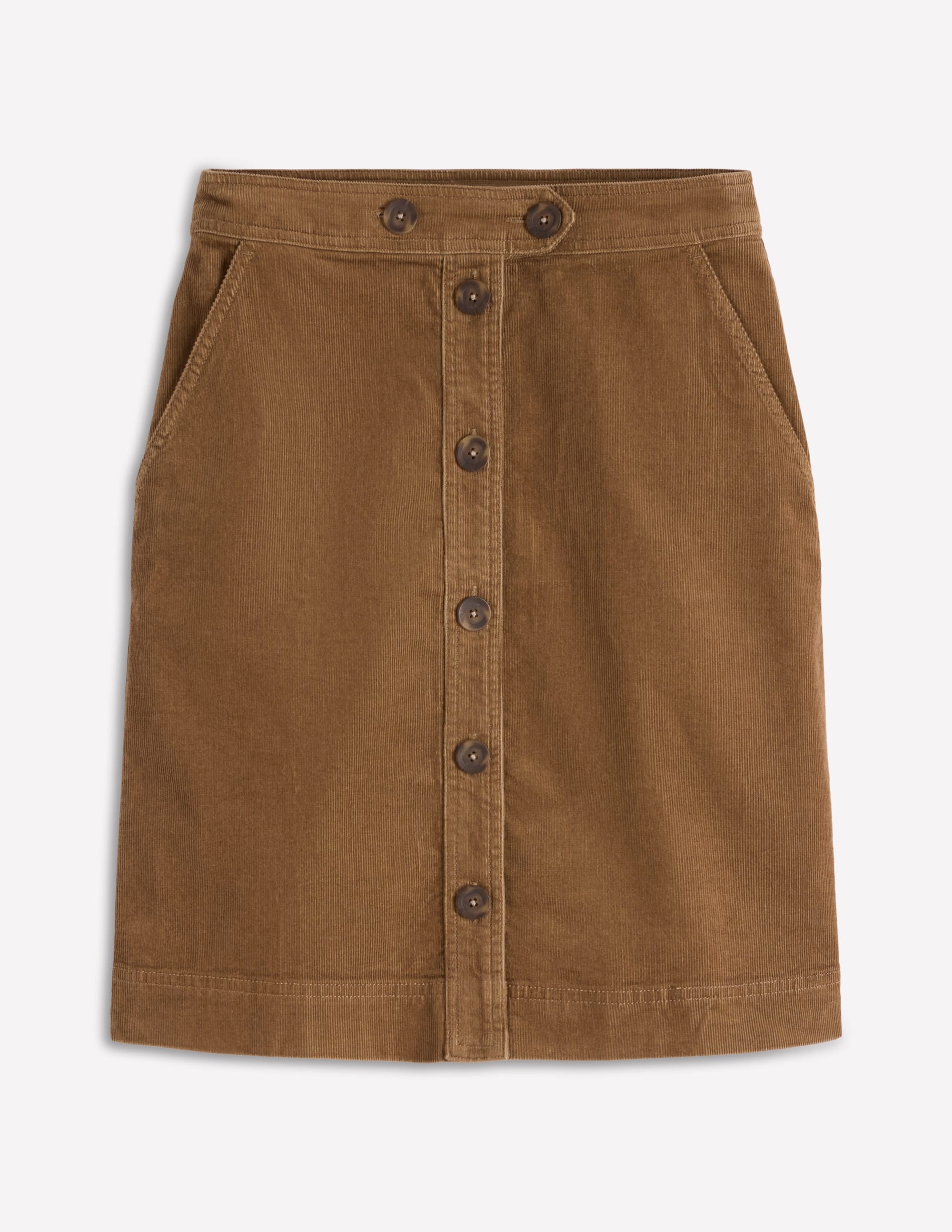 Cecelia Cord Skirt-Latte - Image 5