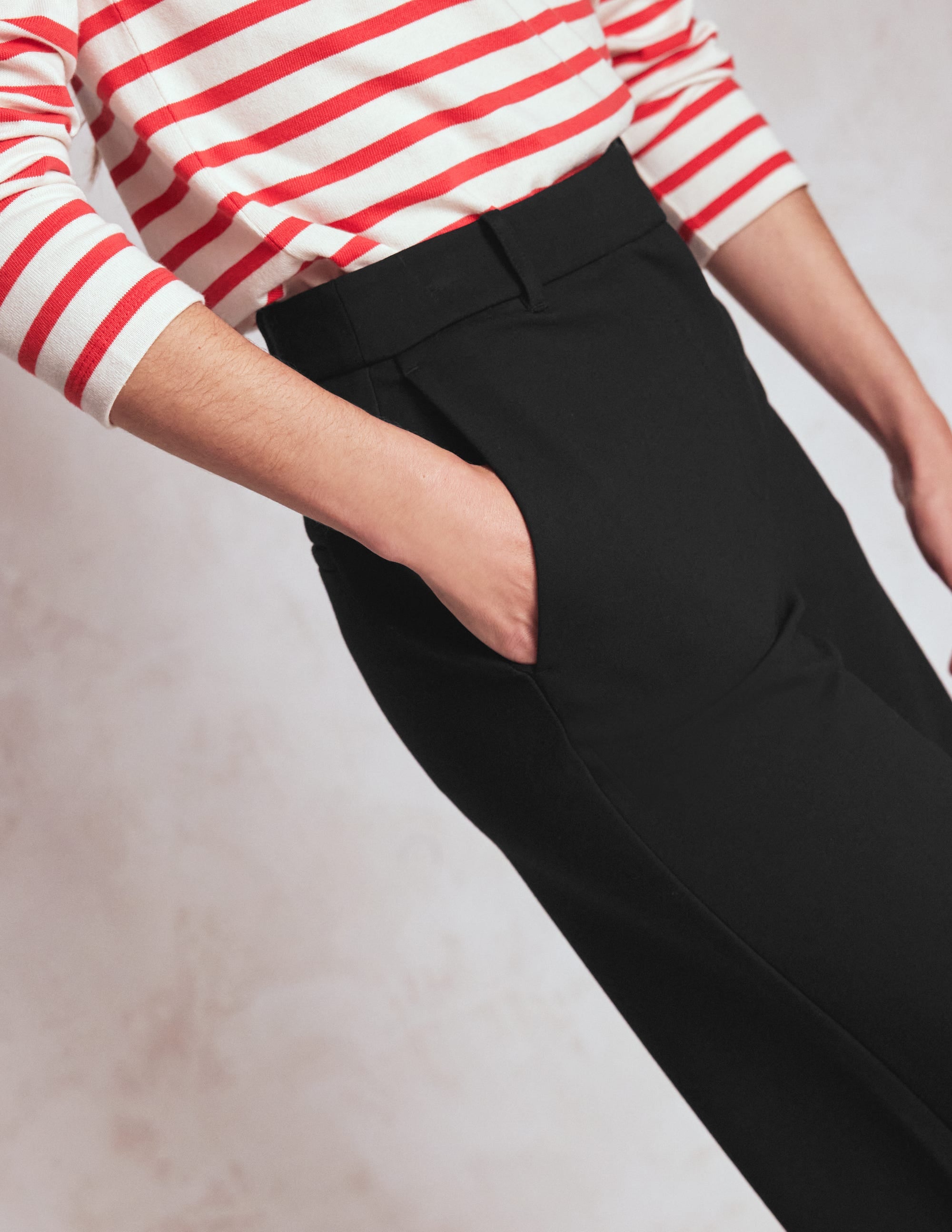Belgravia Ponte Trousers-Black - Image 2