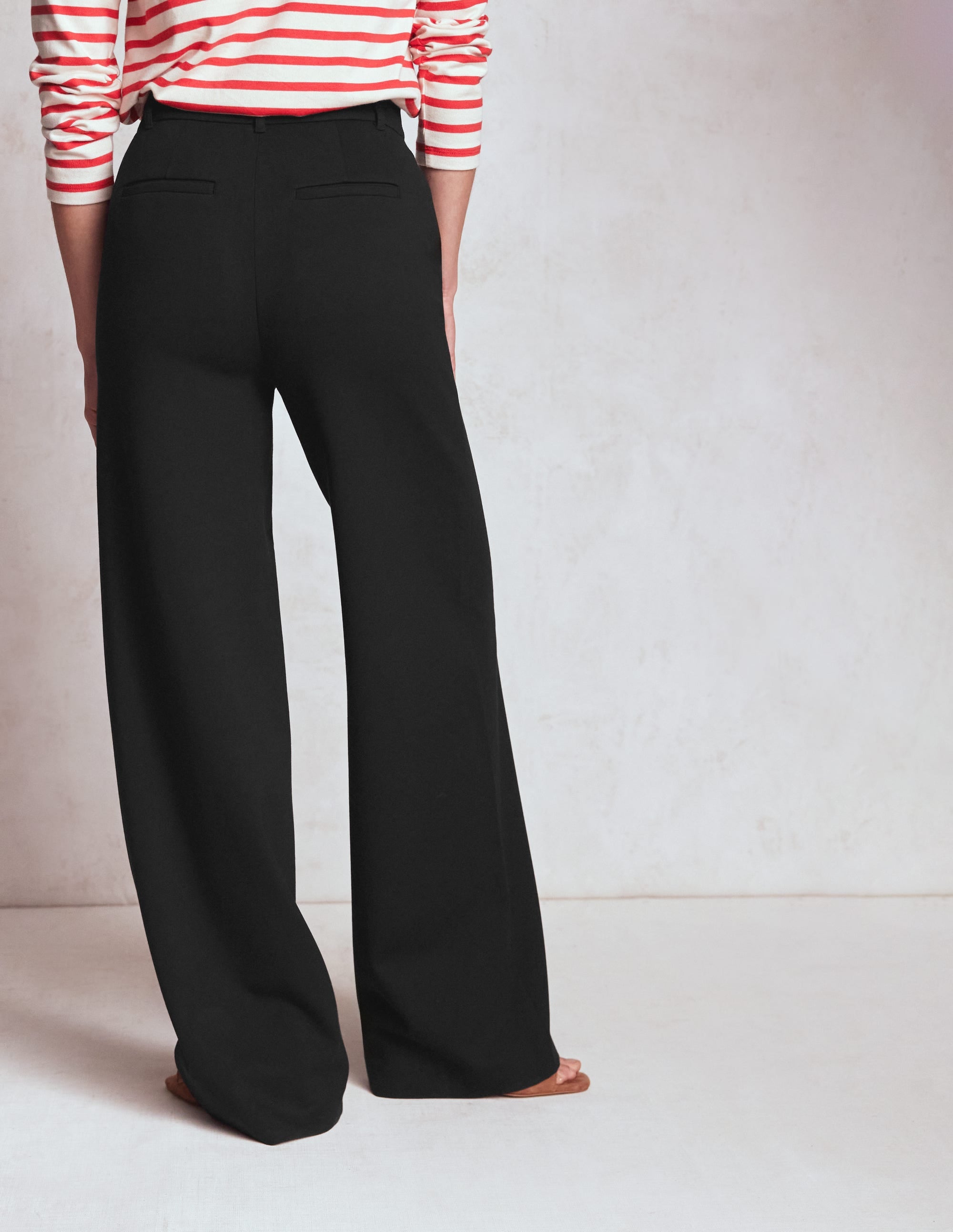 Belgravia Ponte Trousers-Black - Image 3