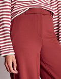 Belgravia Ponte Trousers-Chestnut