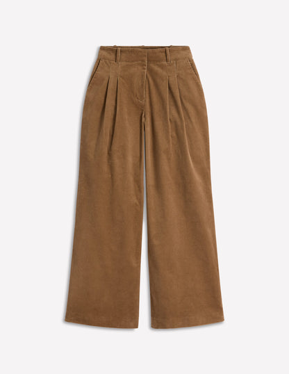 Kensington Cord Trousers-Latte-5