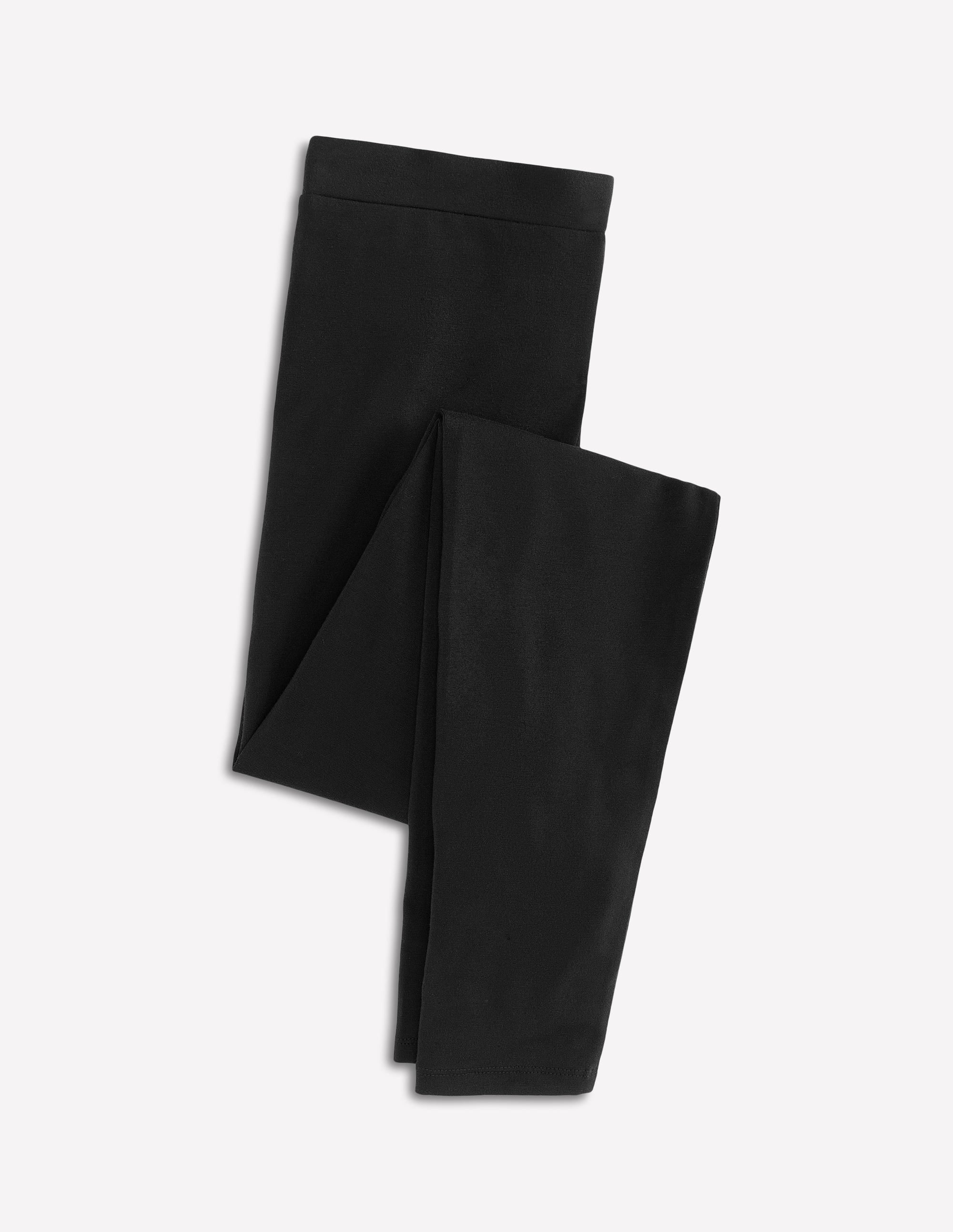 High Rise Jersey Leggings-Black - Image 5