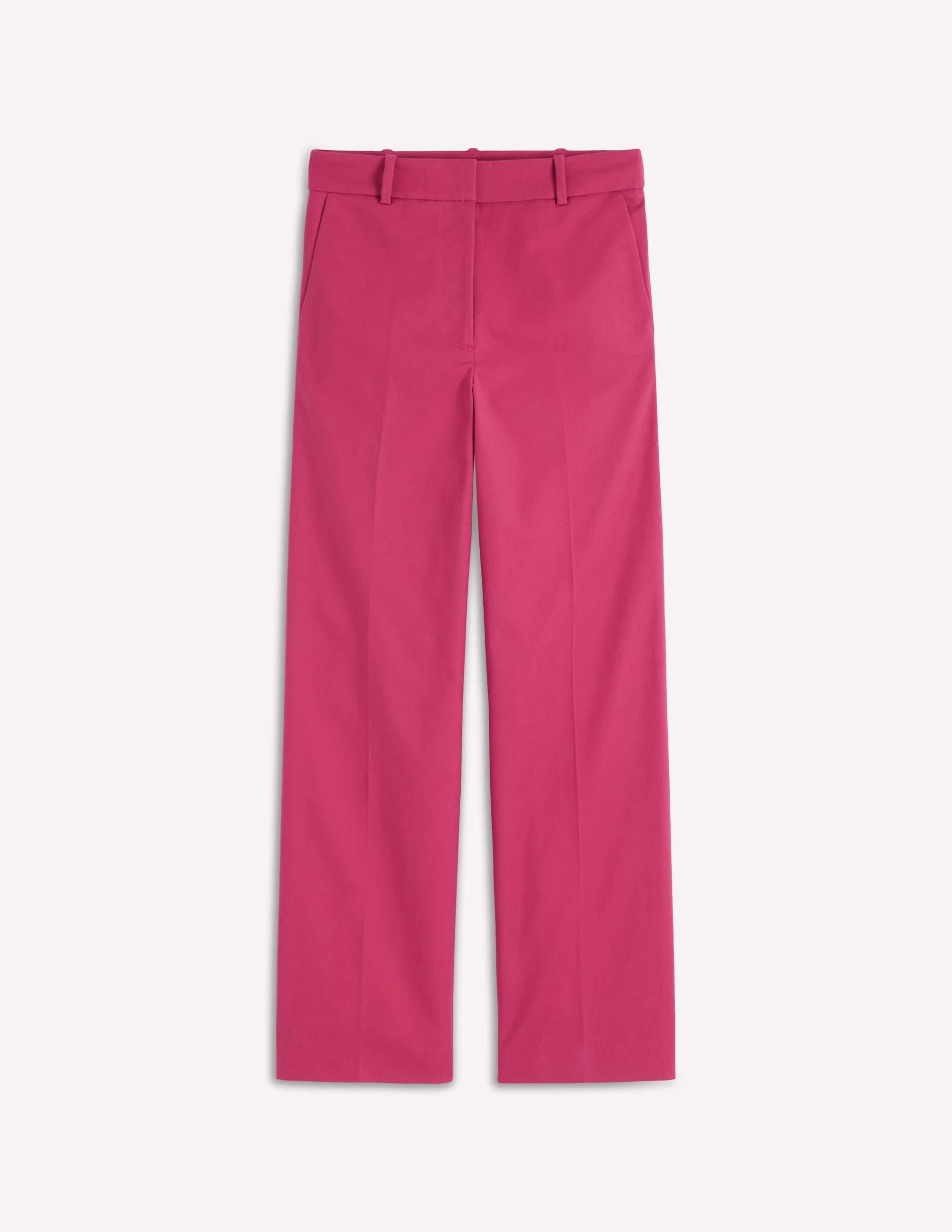 Canonbury Cotton 7/8 Trousers-Bright Cherry - Image 5