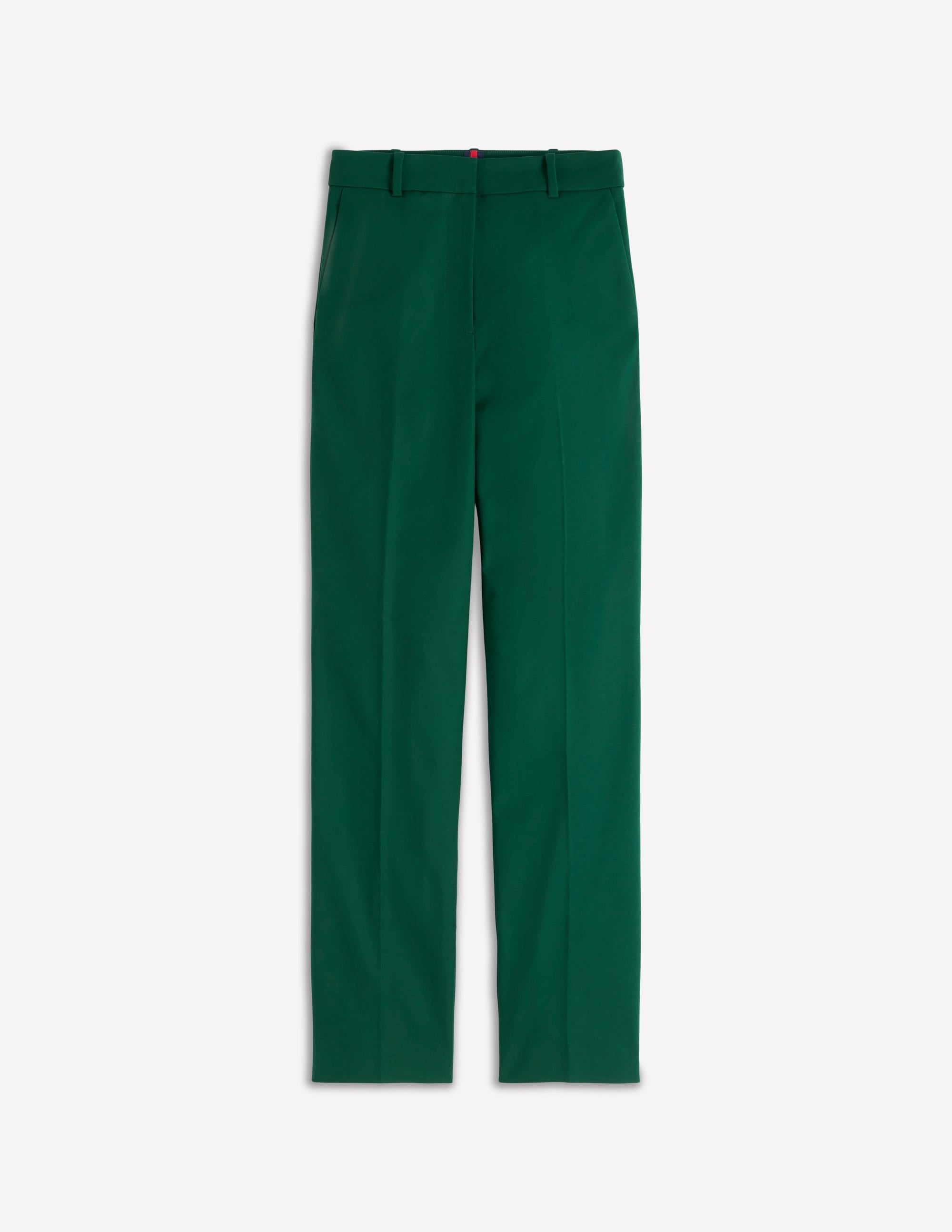 Canonbury Cotton Trousers-Emerald Green - Image 5