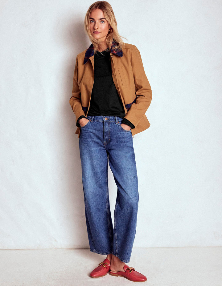 Supersoft Frill Detail Top-Black