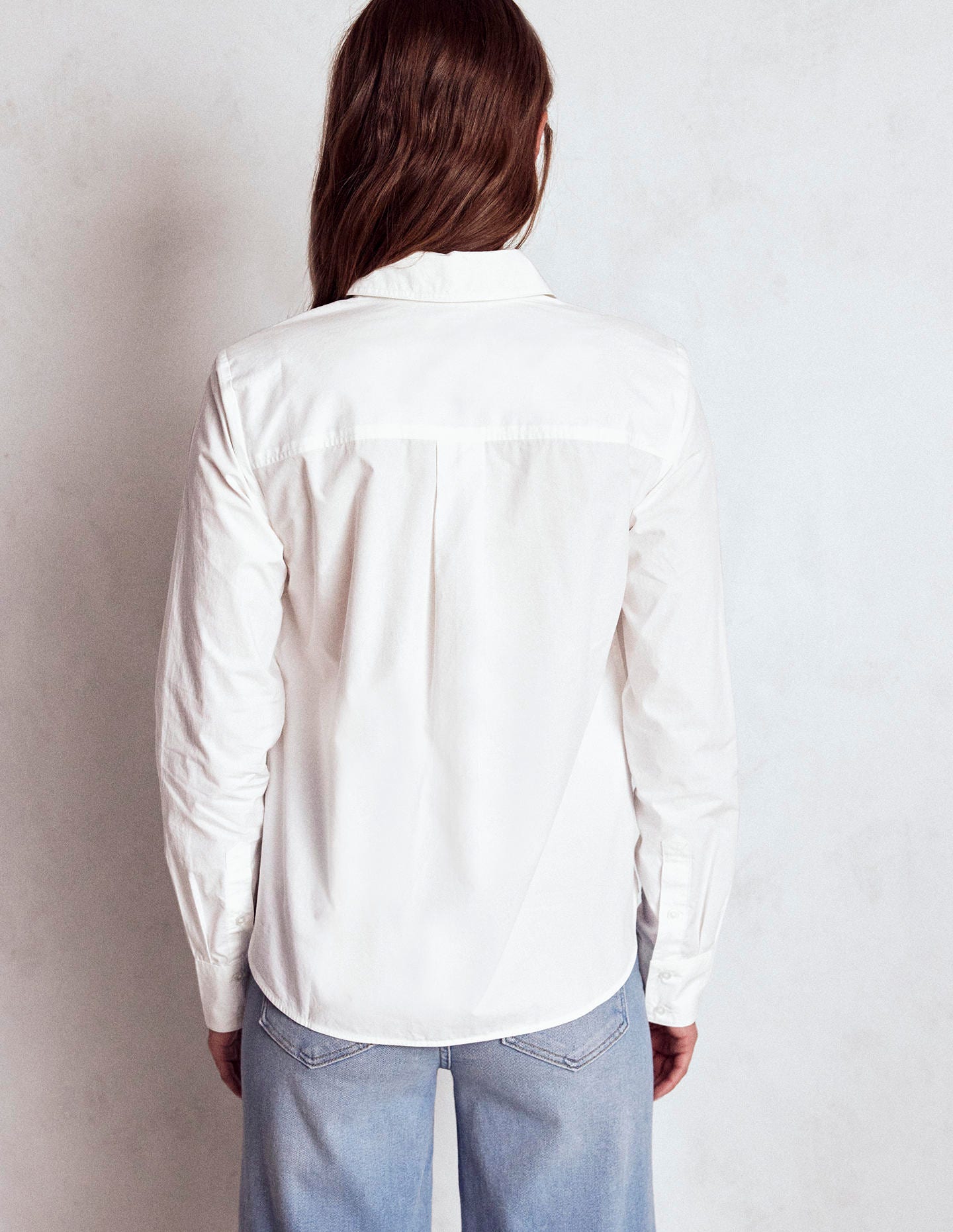 Sienna Cotton Shirt-White