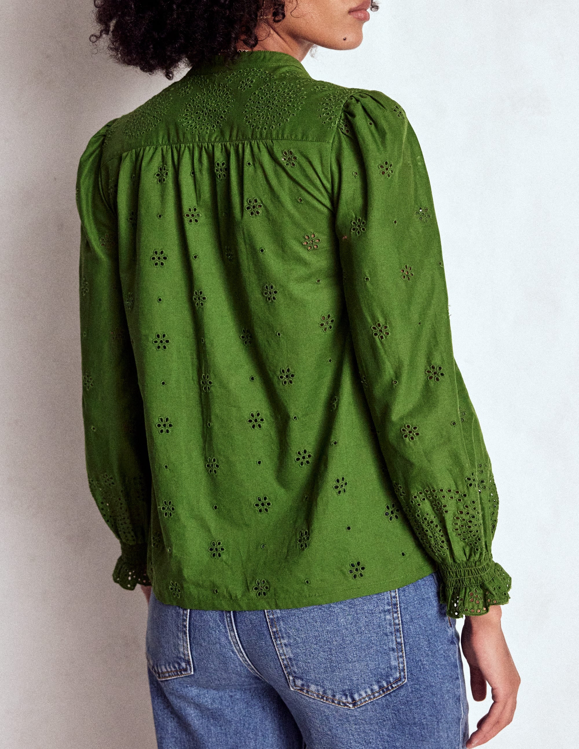 Alice Broderie Top-Promenade Green - Image 3
