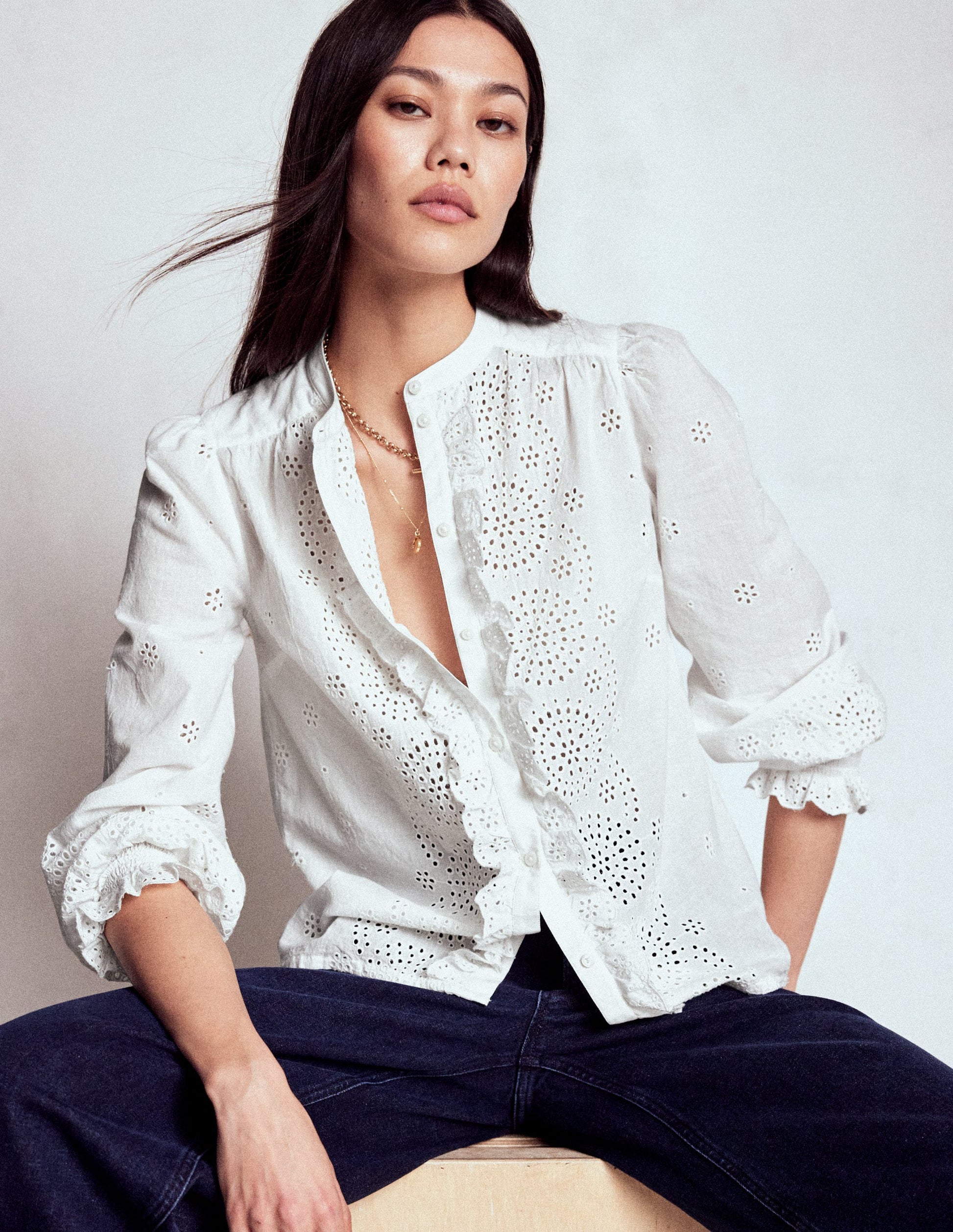 Alice Broderie Top-White-4