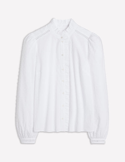 Helena Cotton Dobby Top-White-7