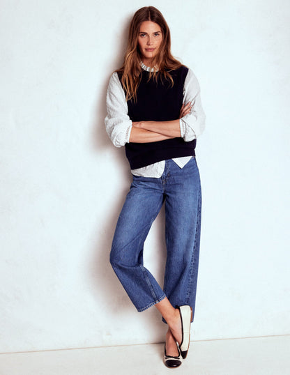 Helena Cotton Dobby Top-White-6