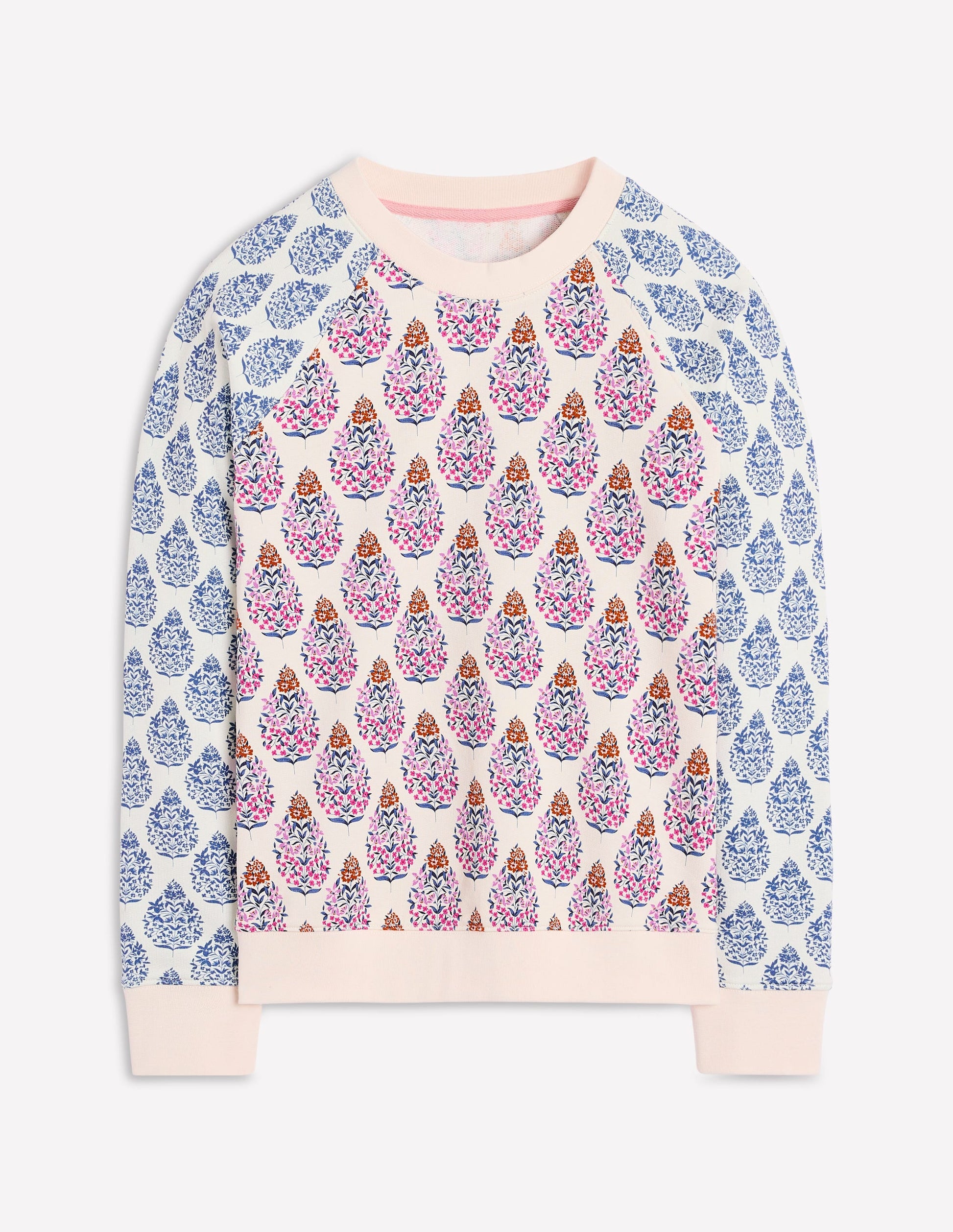 Rosa Printed Sweatshirt-Multi, Wildflower Bouquet-4