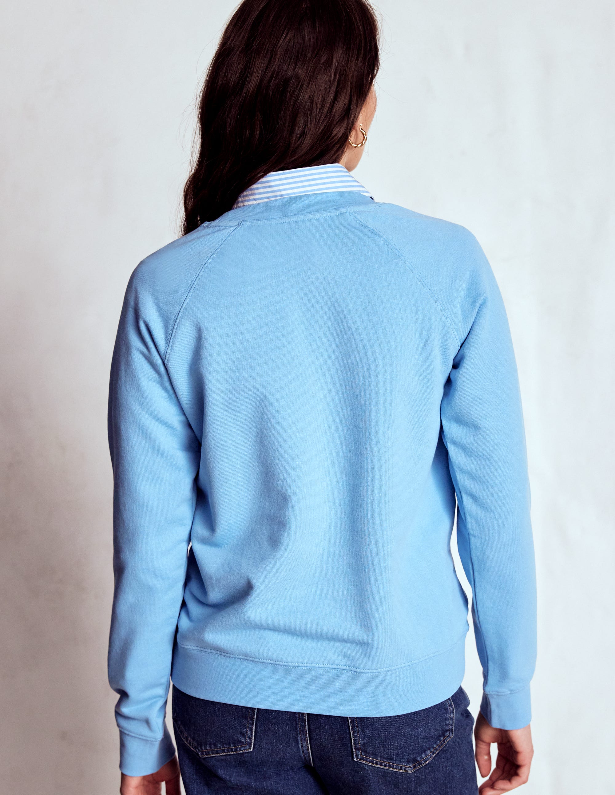 Rosa Embroidered Sweatshirt-Grumpy Cat - Image 3