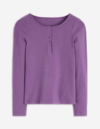 Rib Henley-Mystical Purple-5