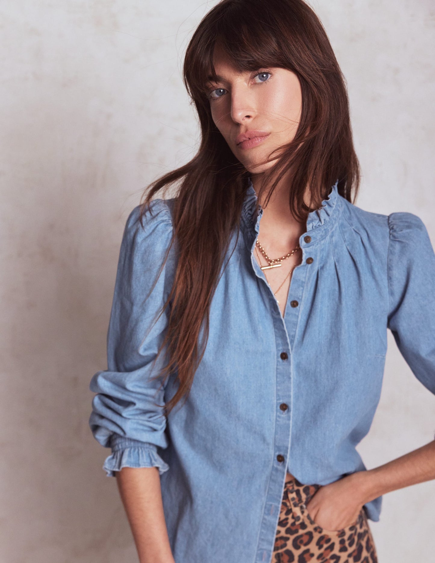 Lorna Denim Top-Light Authentic