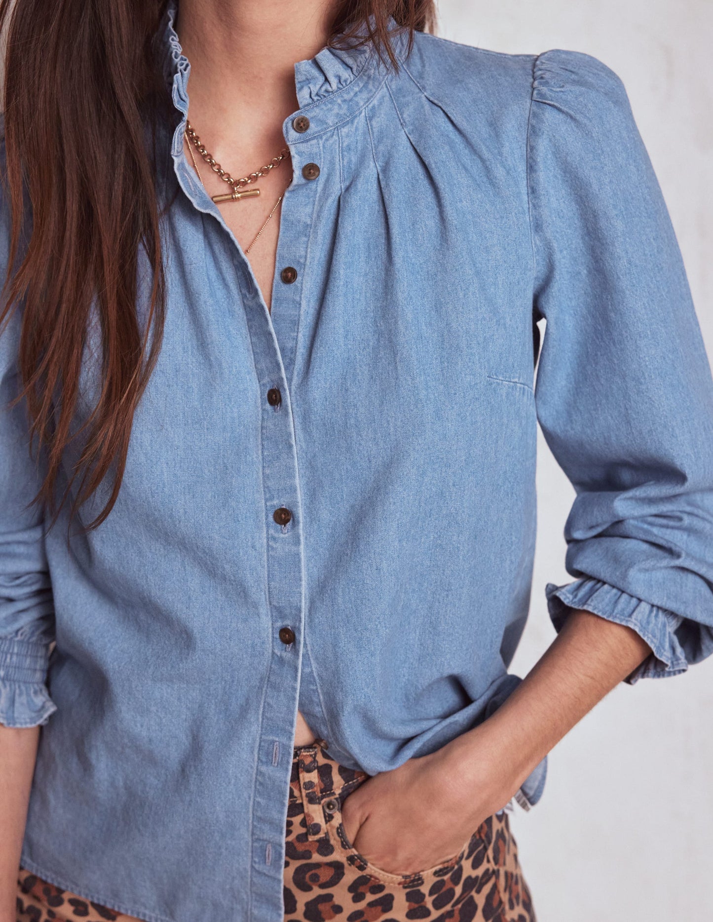 Lorna Denim Top-Light Authentic
