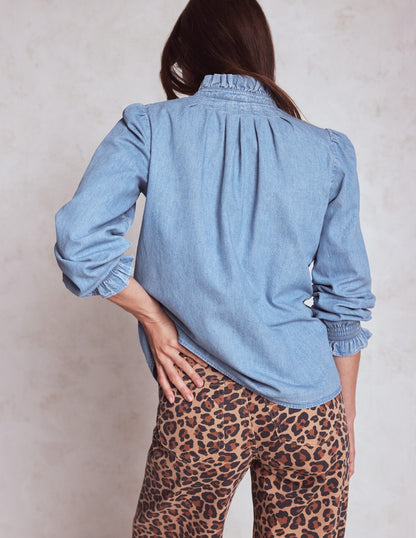 Lorna Denim Top-Light Authentic-4