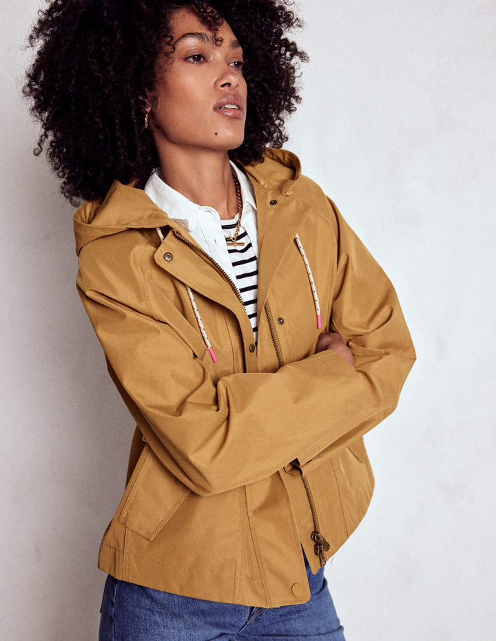 Lightweight Rain Mac-Hazelnut Brown