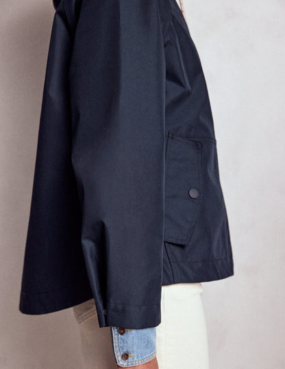 Lightweight Rain Mac-Navy-2