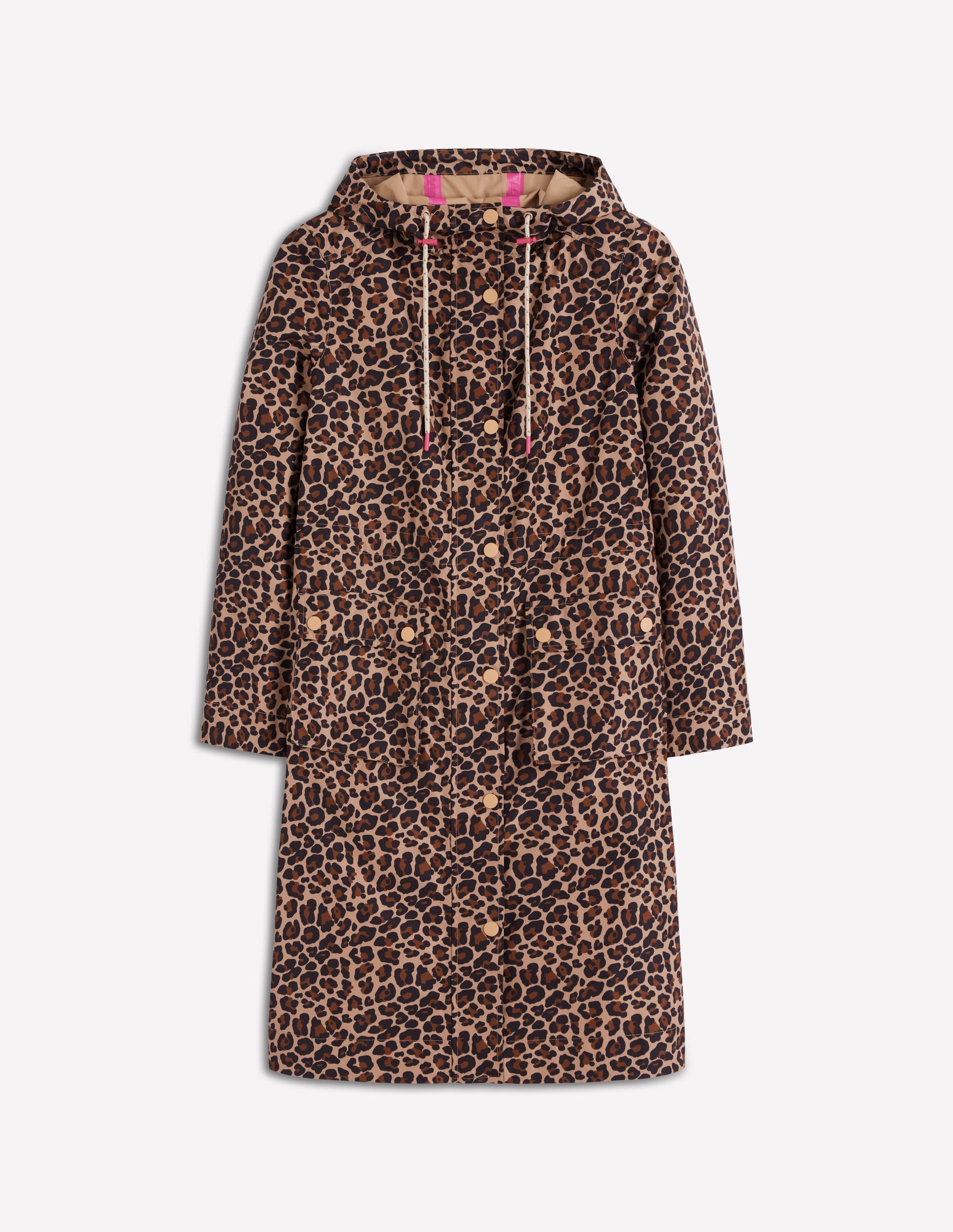 Longline Rain Mac-Multi, Cheetah Spot - Image 6