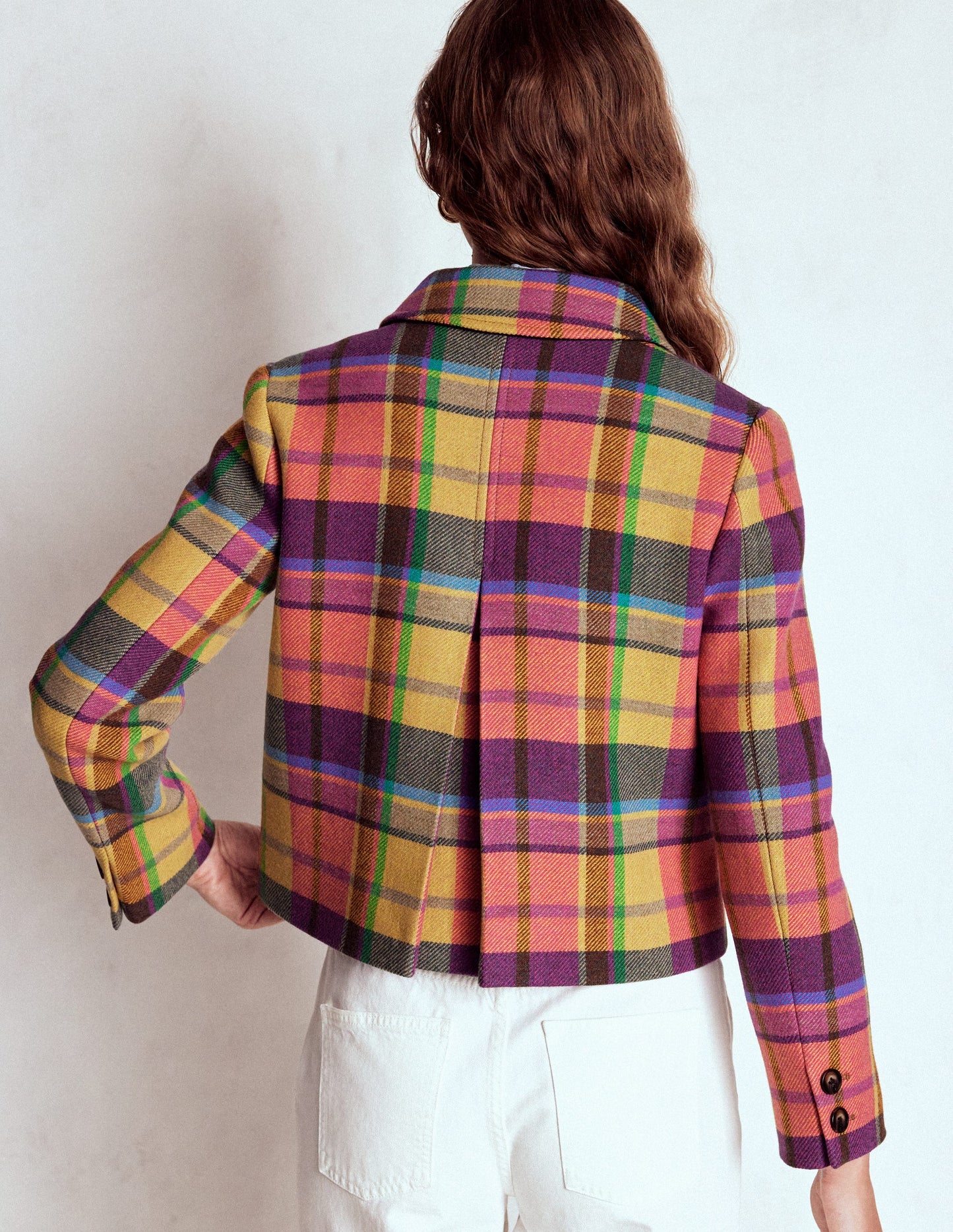 Knightsbridge Wool Jacket-Multi Check