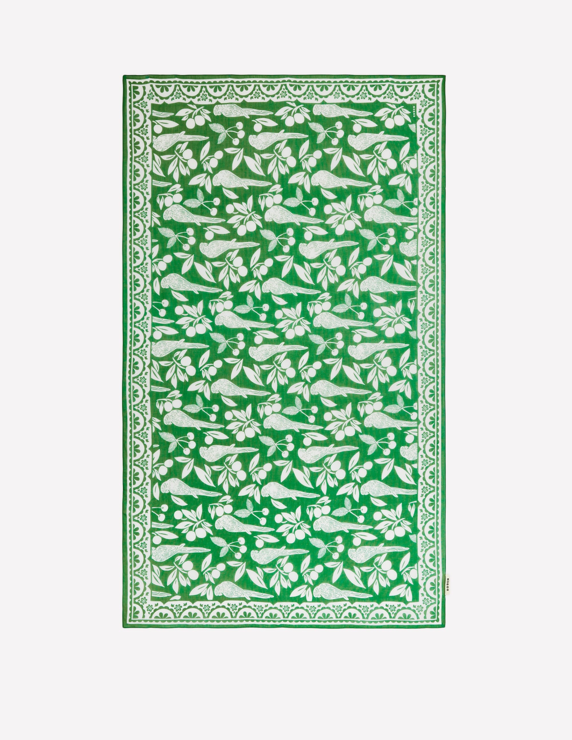 Printed Sarong Scarf-Green Tambourine, Parrot Pop - Image 4