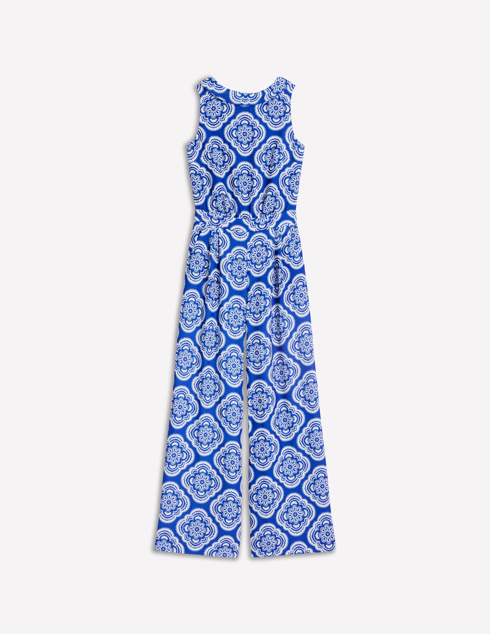 Clarissa Jumpsuit-Gallery Blue, Botanic Blush - Image 6