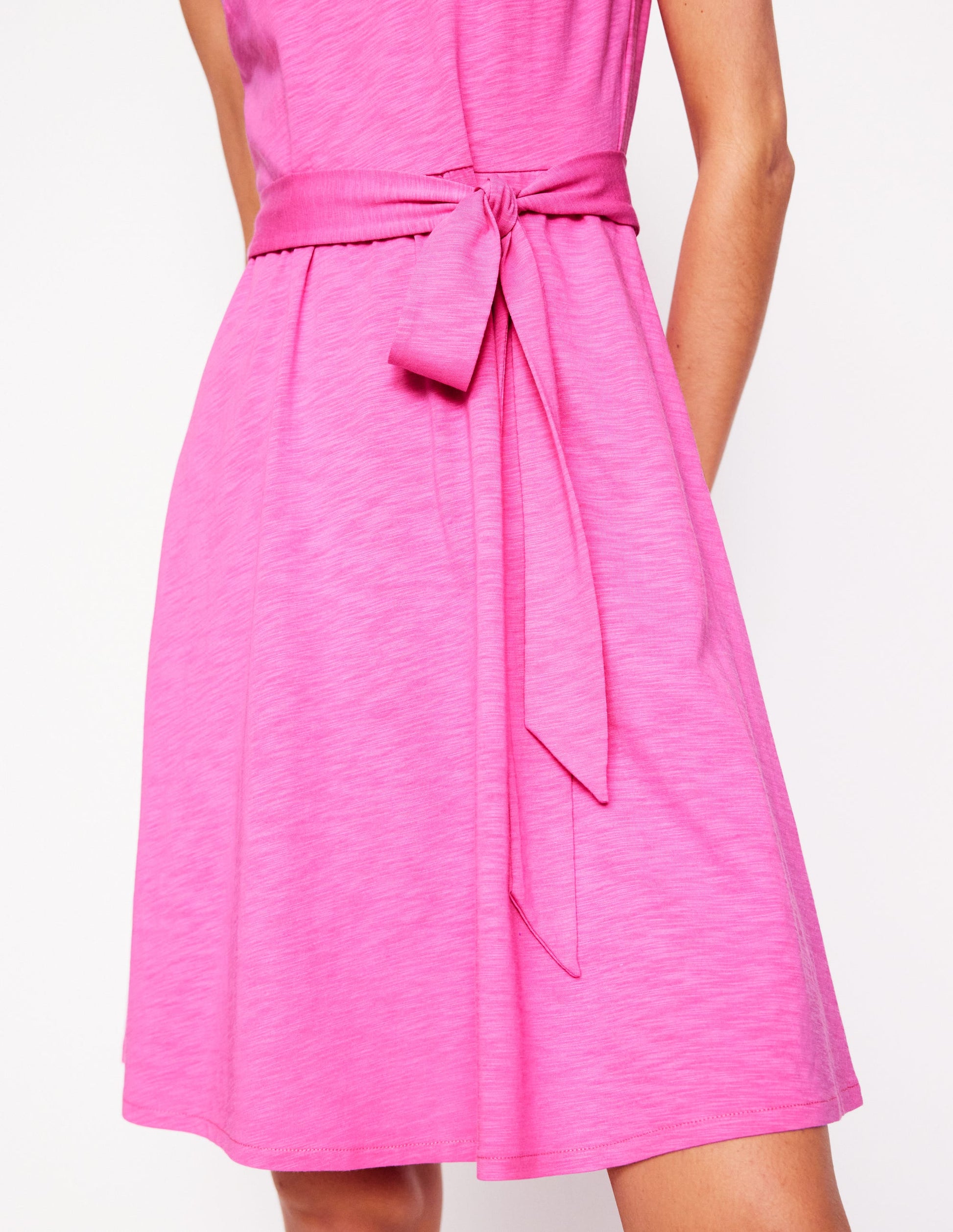 mila trim short jersey dress BODEN Mila Trim Short Jersey Dress