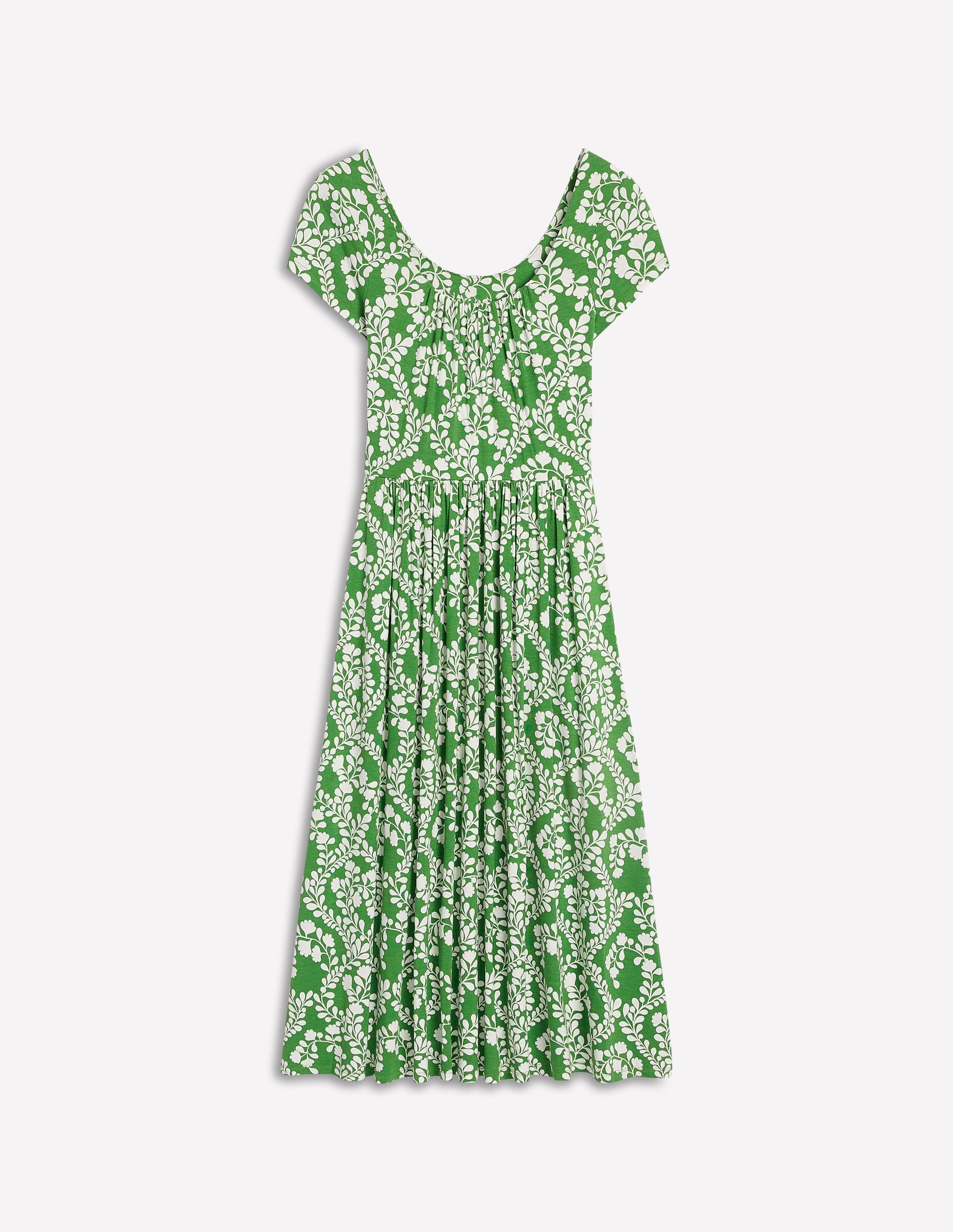 Samantha Scoop Jersey Dress-Paradise Green, Vine | Boden UK Samantha Scoop Jersey Dress-Paradise Green, Vine | Boden UK