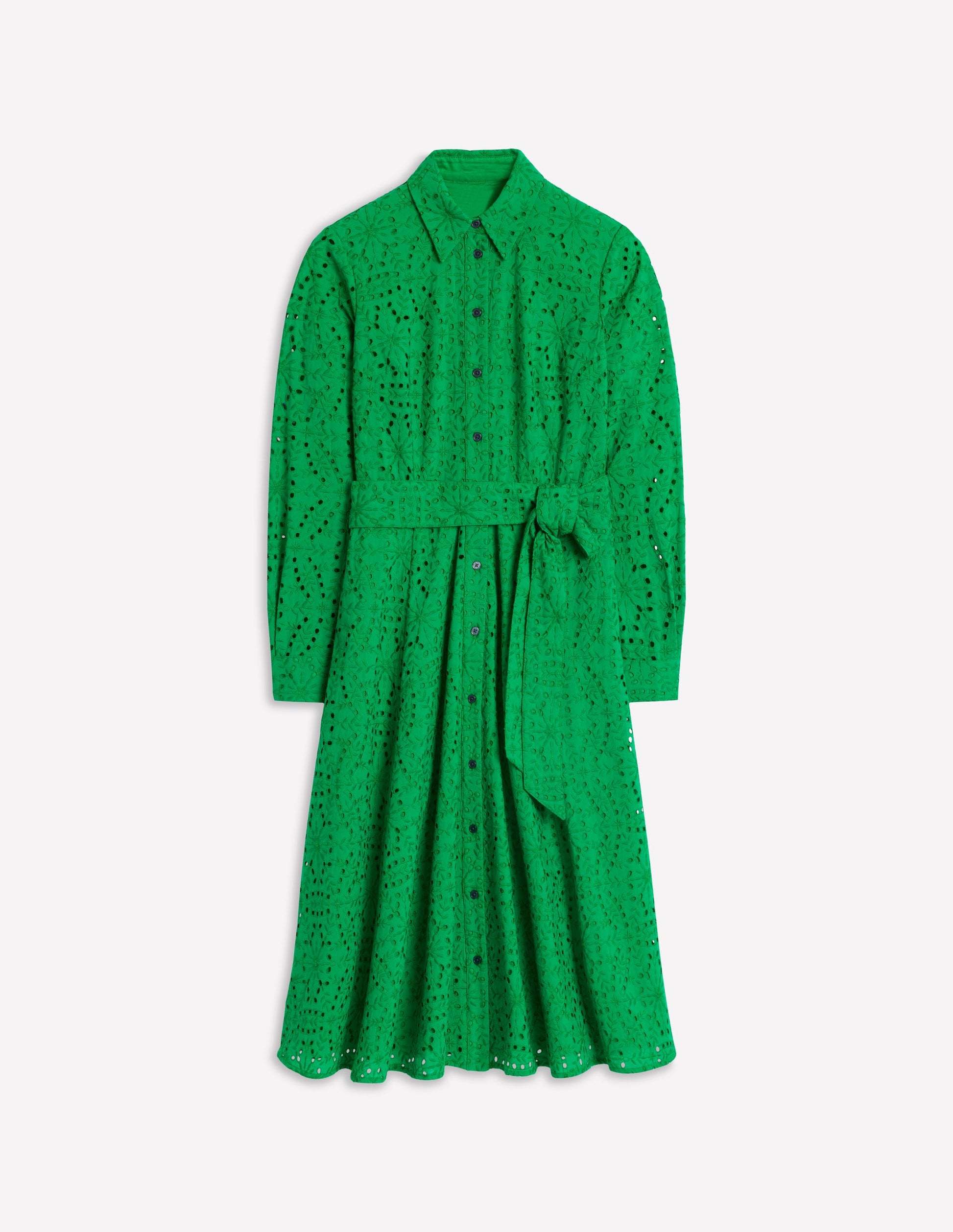 amy cotton midi shirt dress Buy Boden Green 100% Cotton Amy Broderie Midi Shirt Dress from Next USA