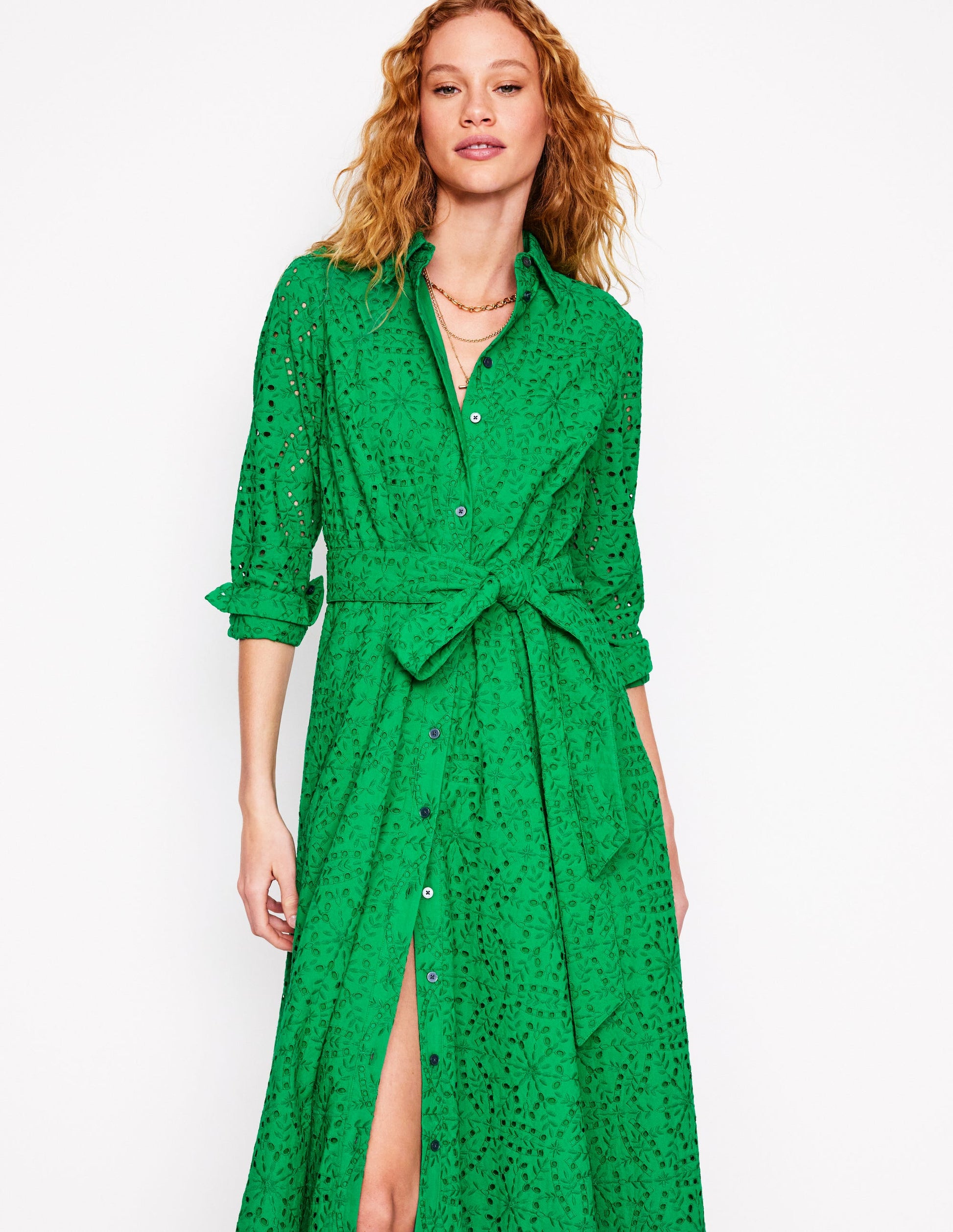 Dark Green Tunic Dress Amy Broderie Midi Shirt Dress-Rich Emerald Boden AU Dark Green Tunic Dress Amy Broderie Midi Shirt Dress-Rich Emerald Boden AU