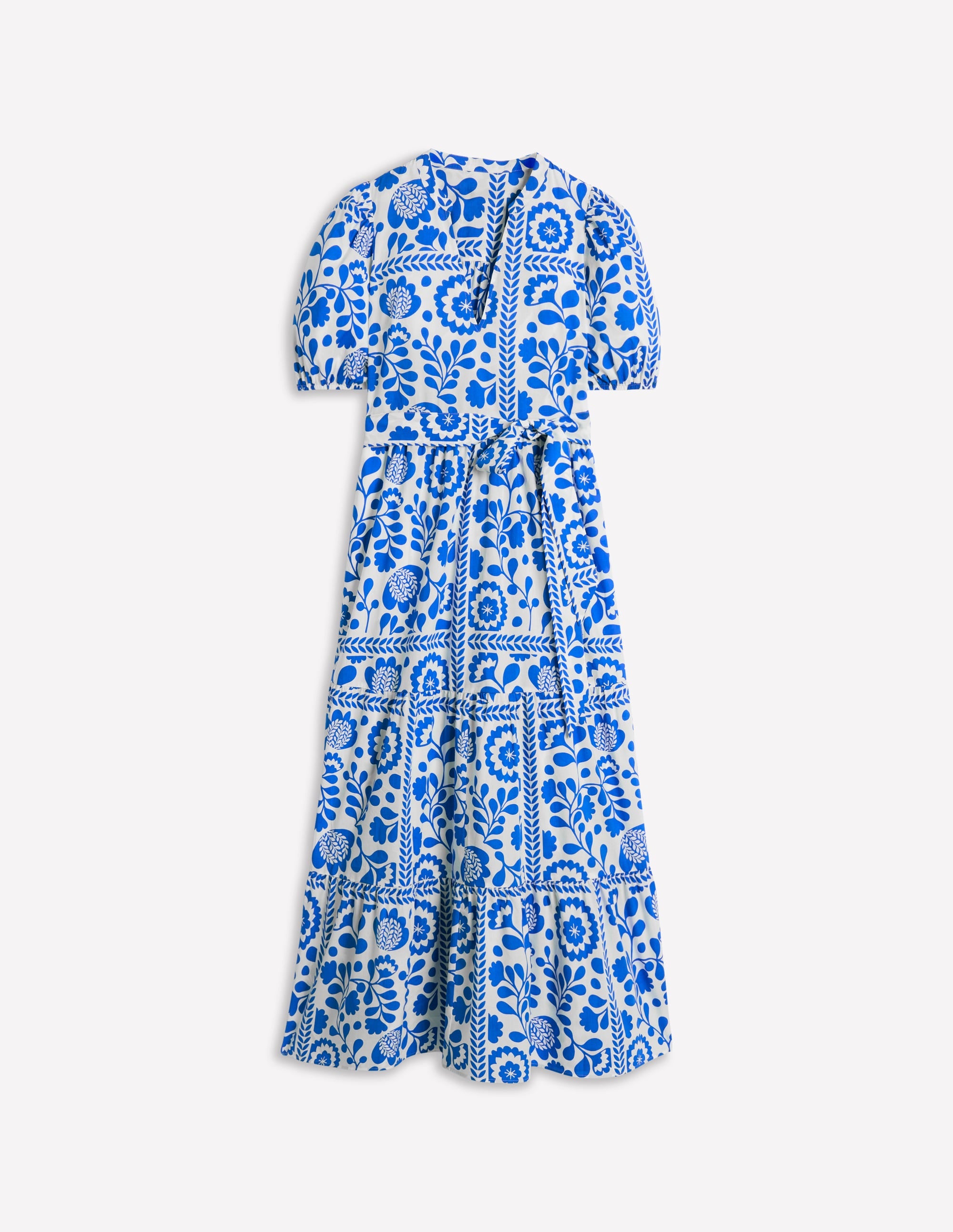 Christabel Cotton Midi Dress-Cotton Broderie - Image 5