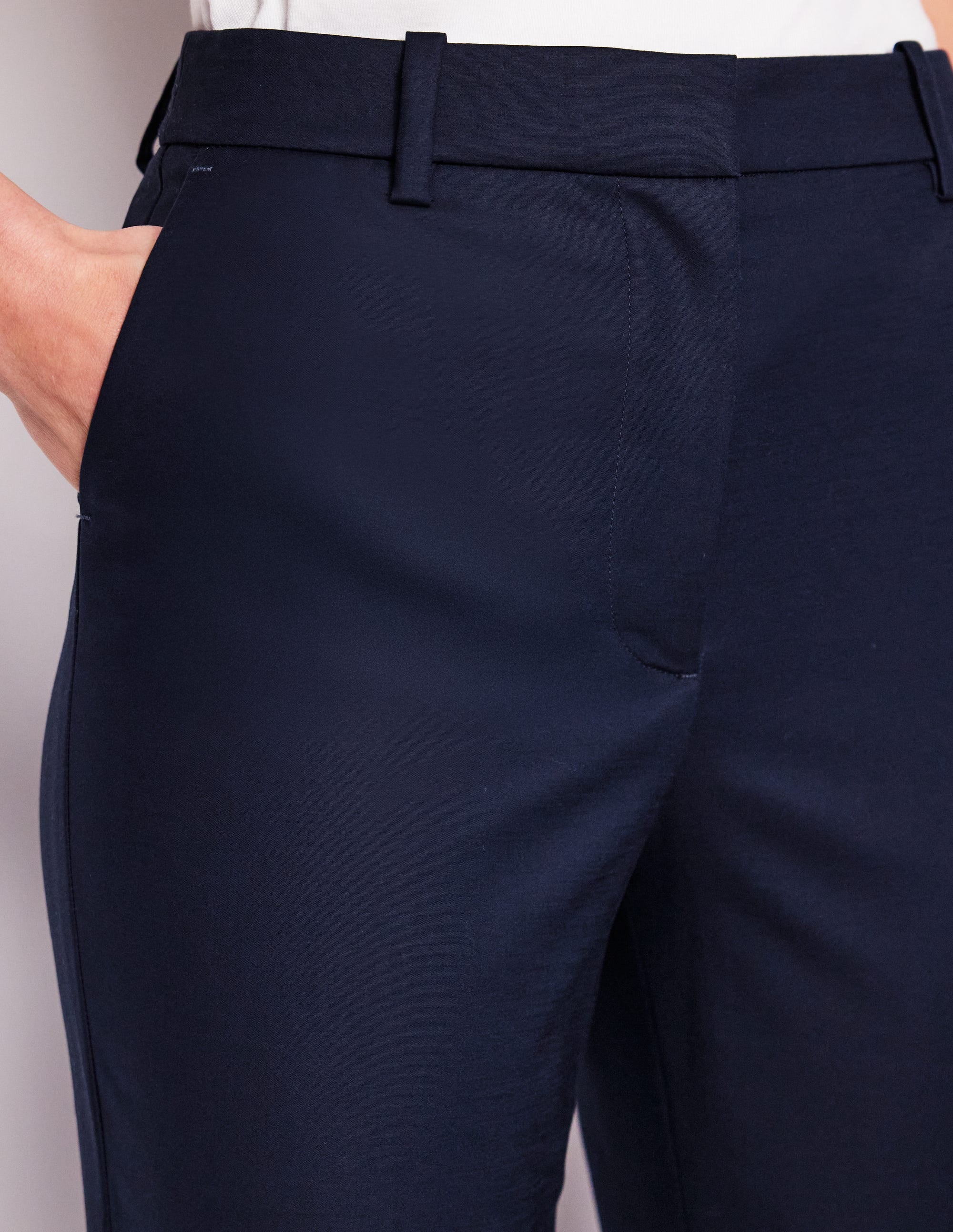 Capri Trousers-Navy - Image 2