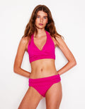 Classic Fold Bikini Bottoms-Jewel Pink