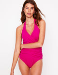 Levanzo Halter Swimsuit-Jewel Pink