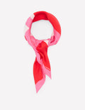 Elisabeth Silk Square Scarf-Conversational, Union Jack