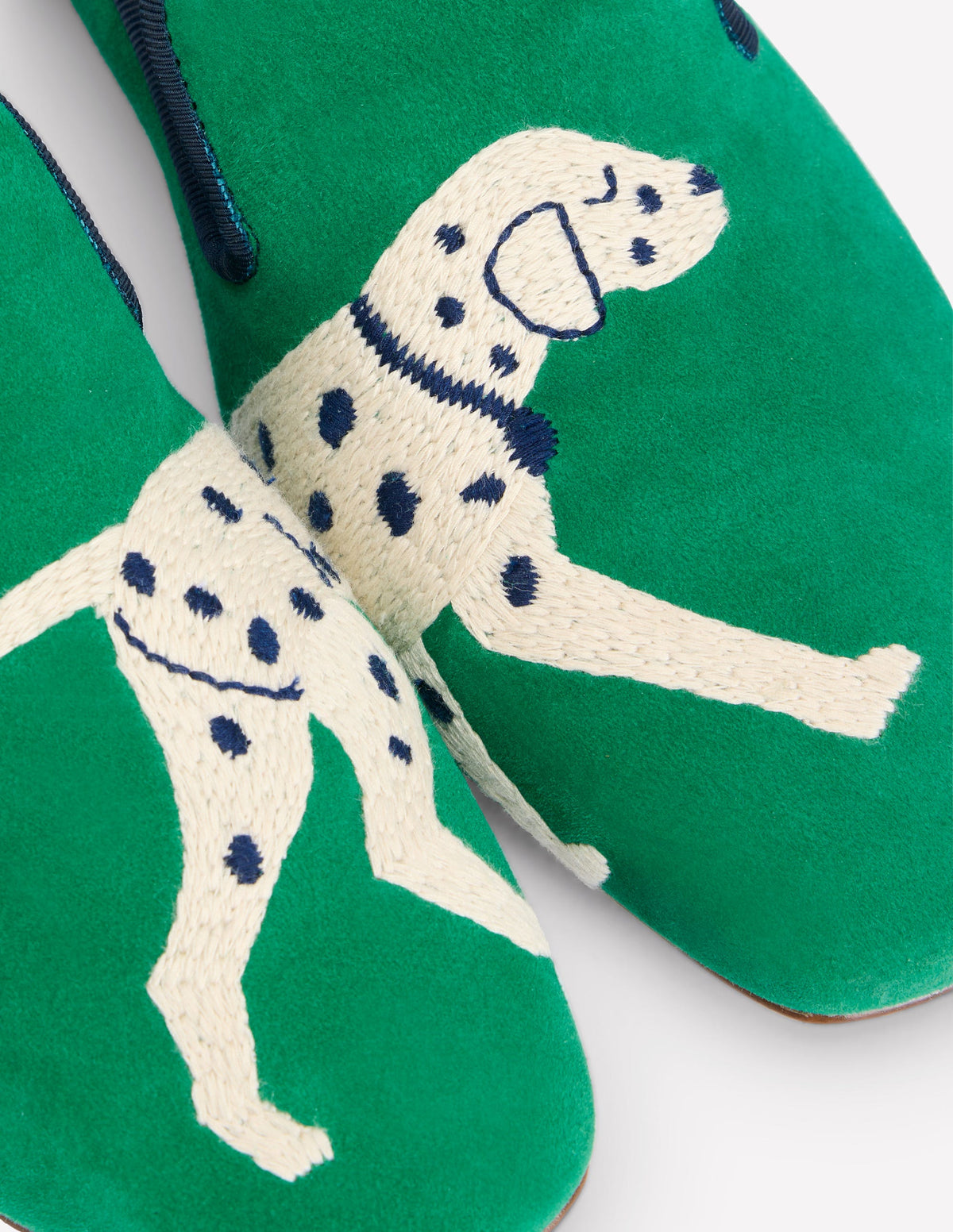 Slipper Cut Loafers-Rich Emerald, Dog - Image 4