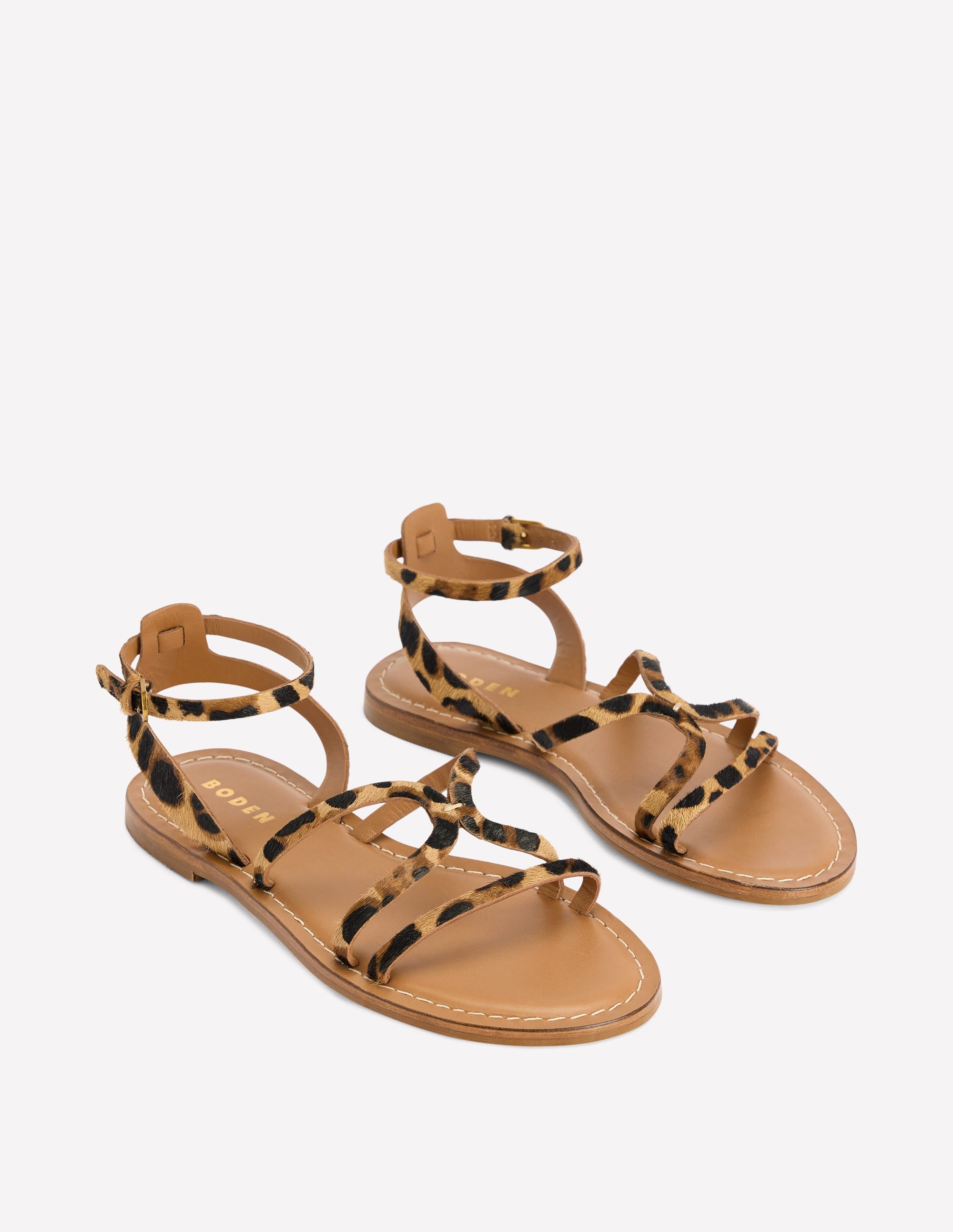 Casual Flat Sandal-Leopard - Image 3