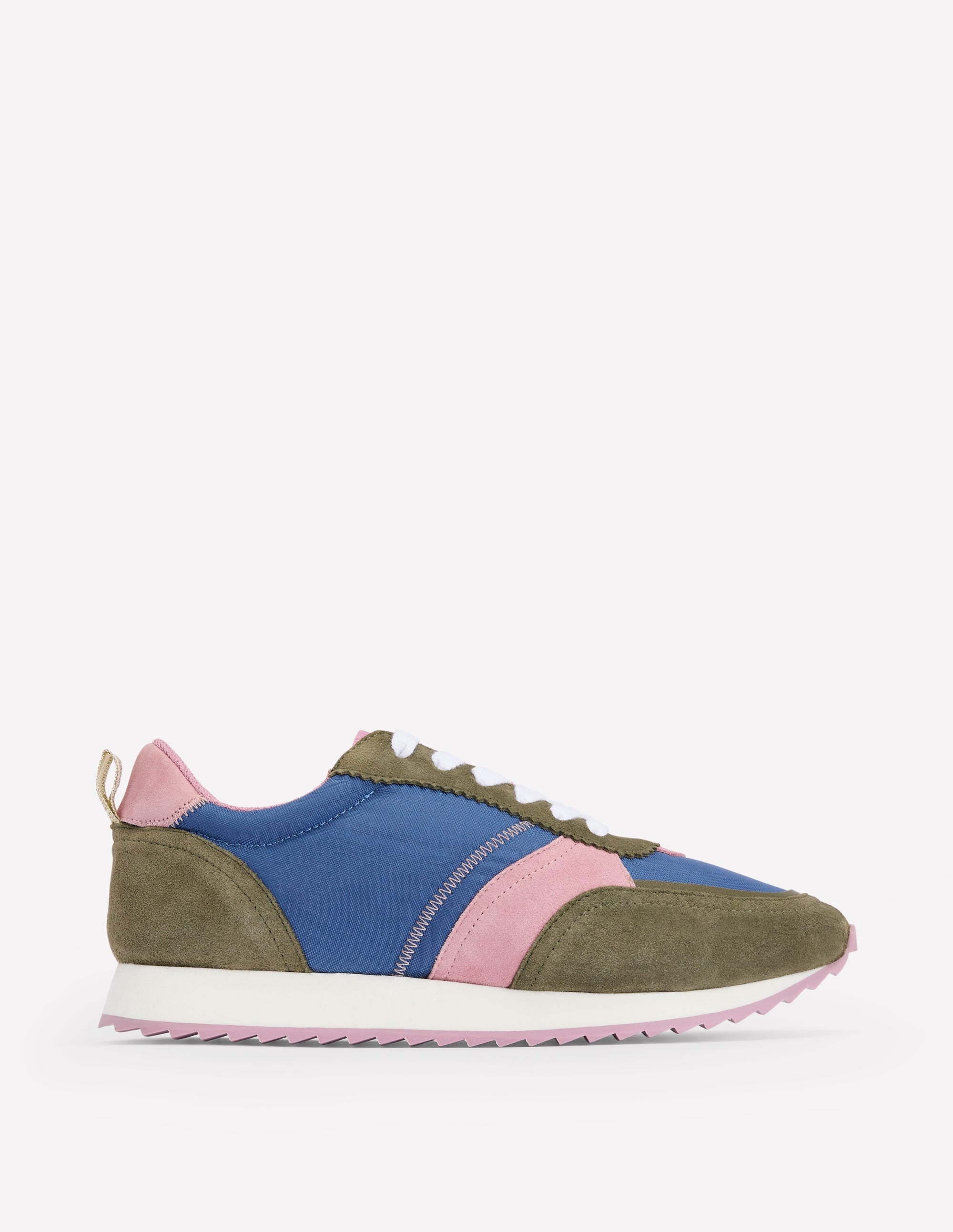 Runner Trainers-Blue Colourblock - Image 1