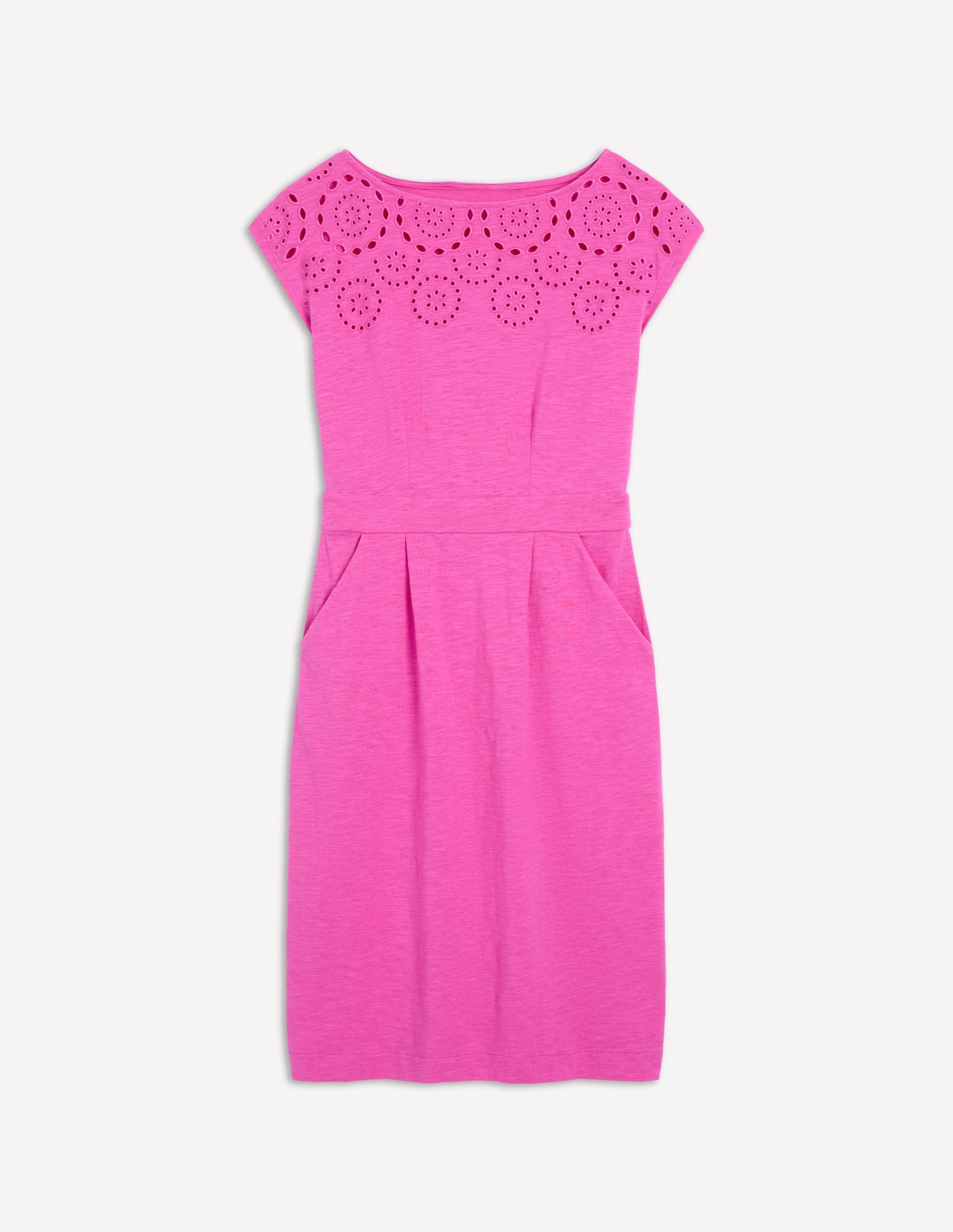 Florrie Broderie Dress-Cosmos Pink - Image 5