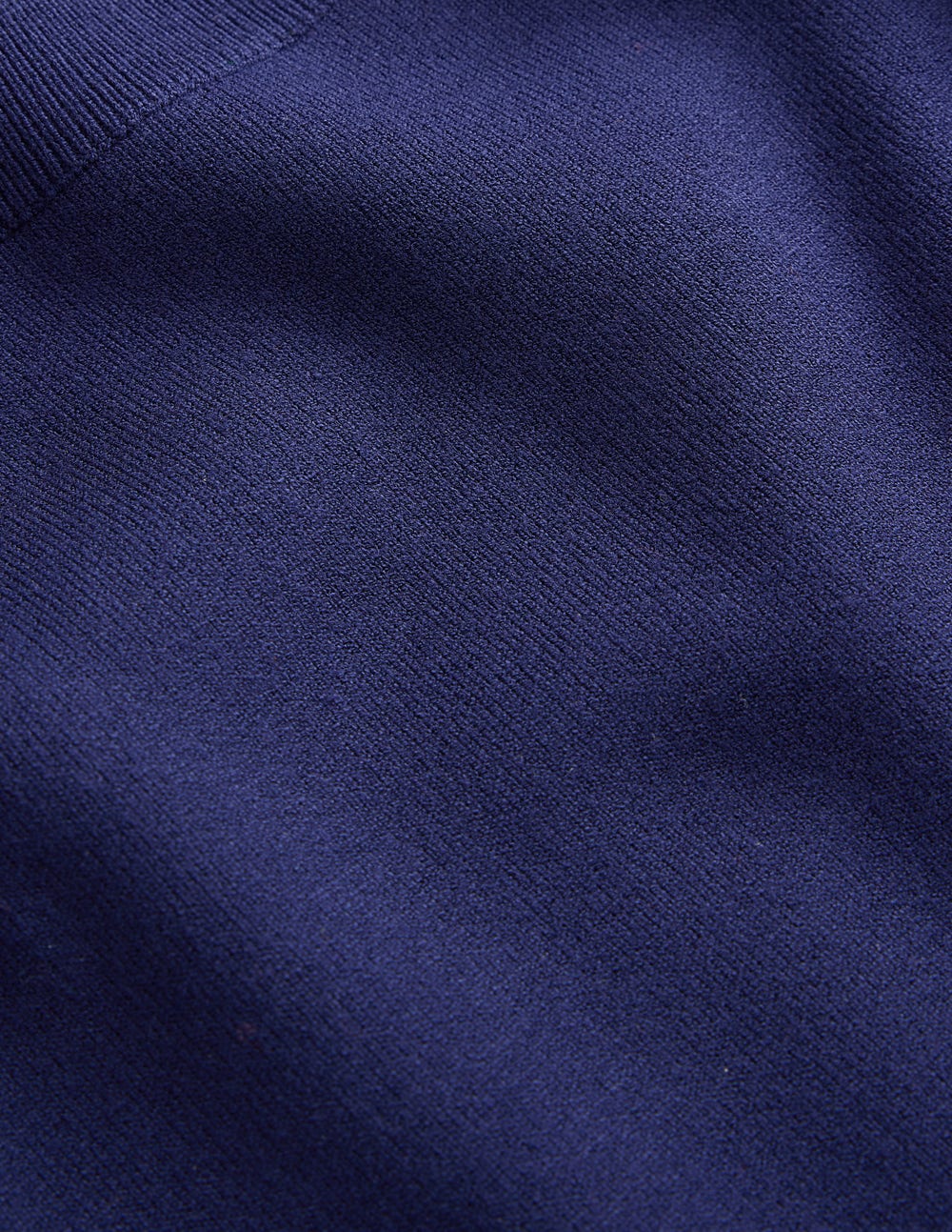 Tiana Tie Front Knitted Dress-Navy-7