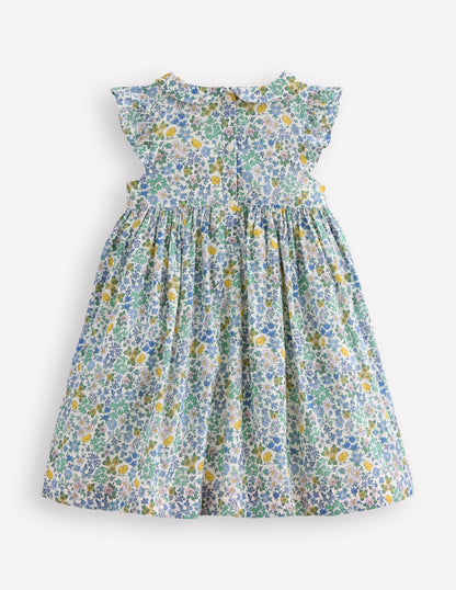Adeline Smocked Dress-Easter Chick Floral-2