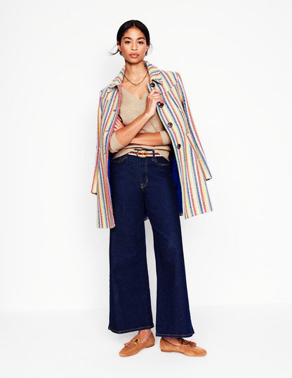 Eva Cashmere V-neck Jumper-Chinchilla Melange-4